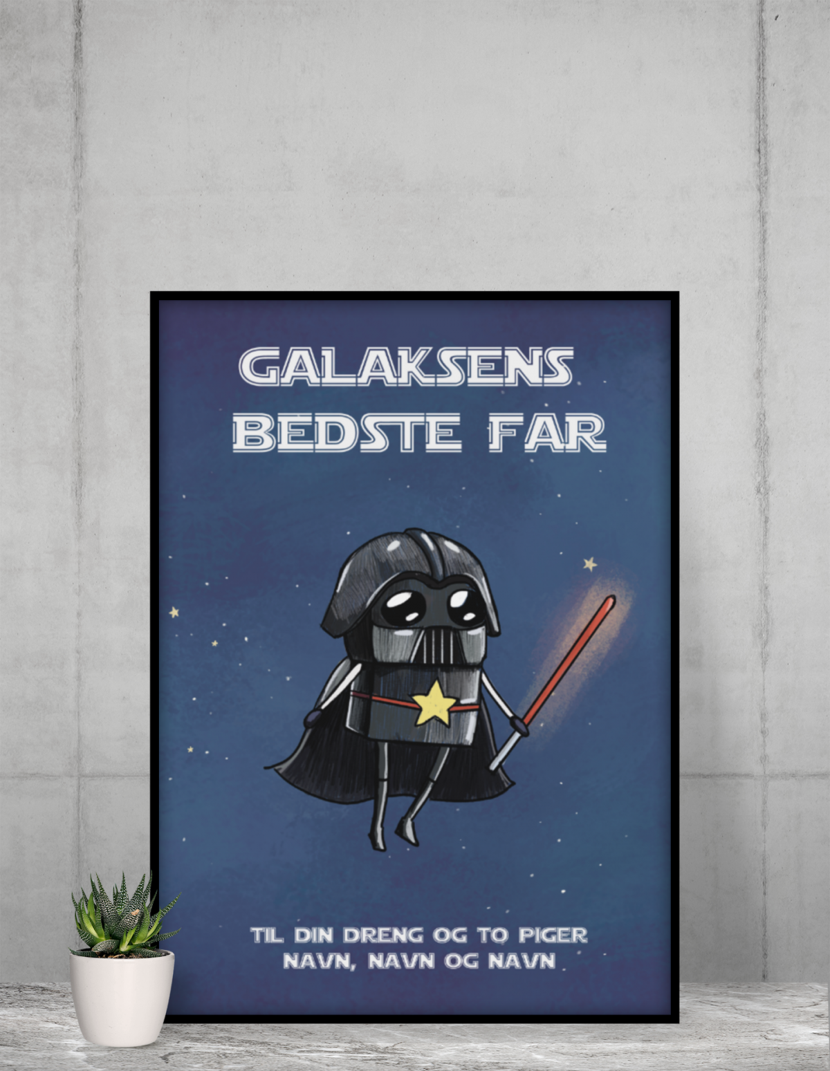 Galaksens Bedste Far, Plakat A3/A4