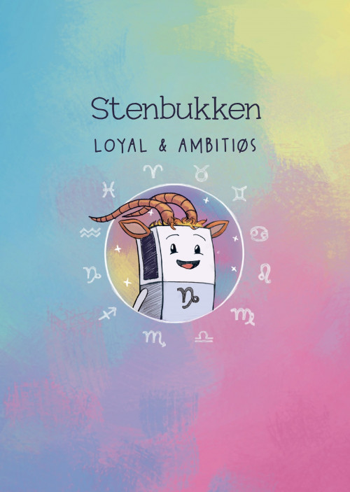 Stjernetegn Stenbukken Plakat A3/A4