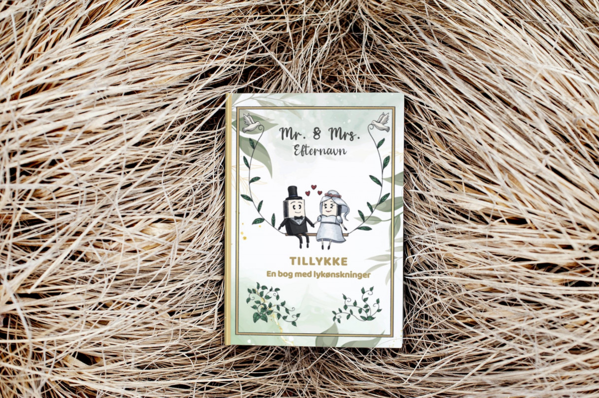9 Wedding Wishes for Mr. & Mrs. - A4 book