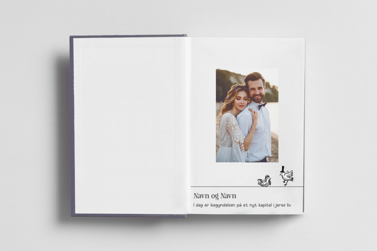 9 Wedding Wishes for Newlyweds - A4 book