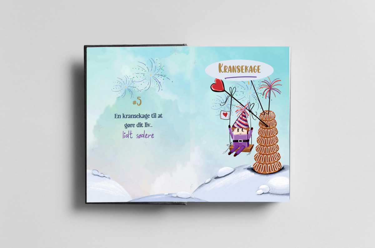 New Year's joy for several people - A4 New Year's book - New Year Edition