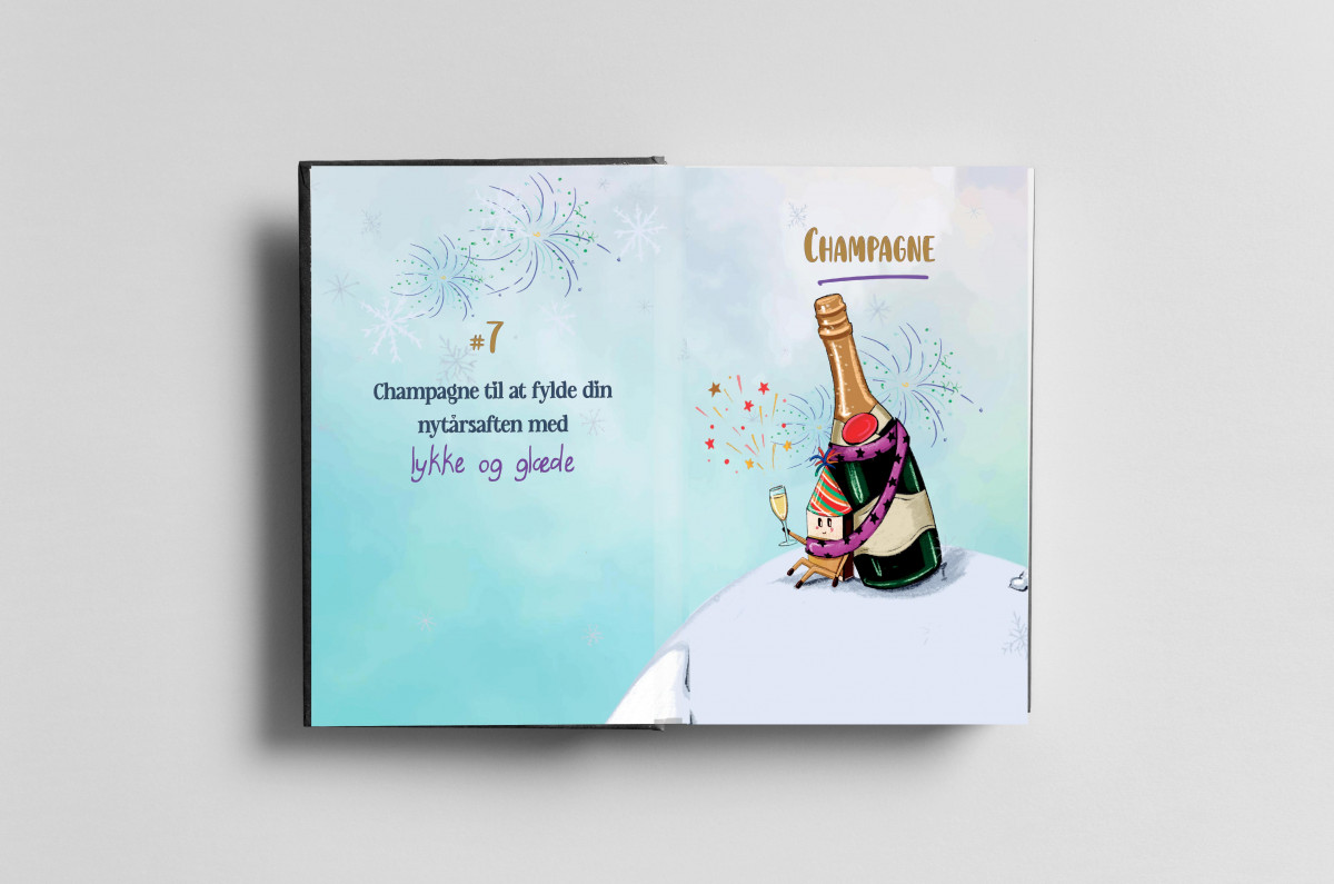 New Year's joy for several people - A4 New Year's book - New Year Edition