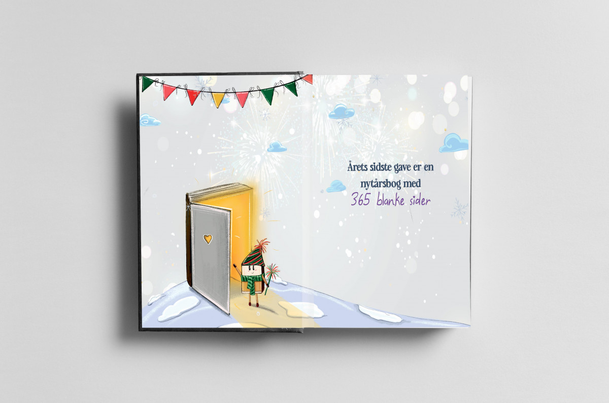 New Year's joy for several people - A4 New Year's book - New Year Edition