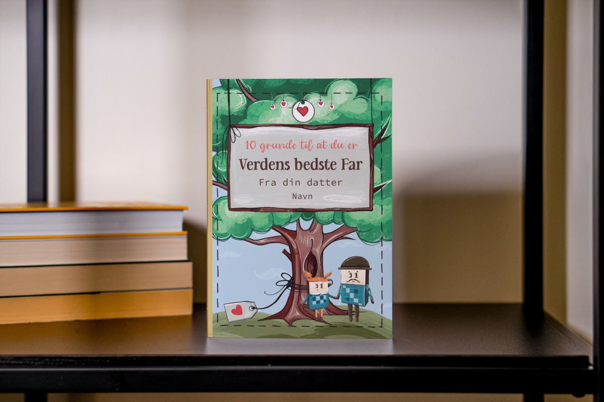 10 Grunde til at du er verdens bedste far - Fra datter - A4 bog